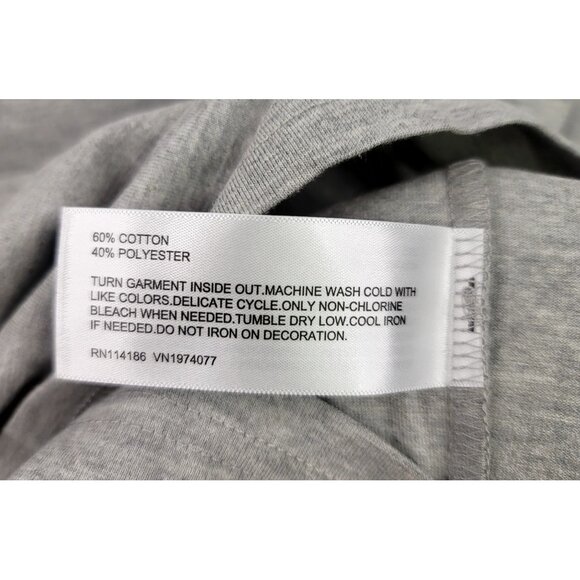 Prince Pickleball Heather Gray XL T-Shirt Cotton Blend Crew Neck Graphic Tee - Picture 5 of 5